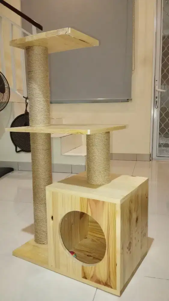 Kandang Kucing Kayu BARU