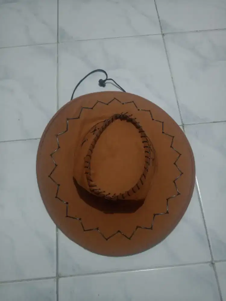 Topi Cowboy Cokelat