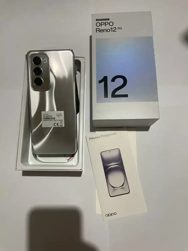 Oppo Reno 12 Ram 12/256 Baru 1 Bulan