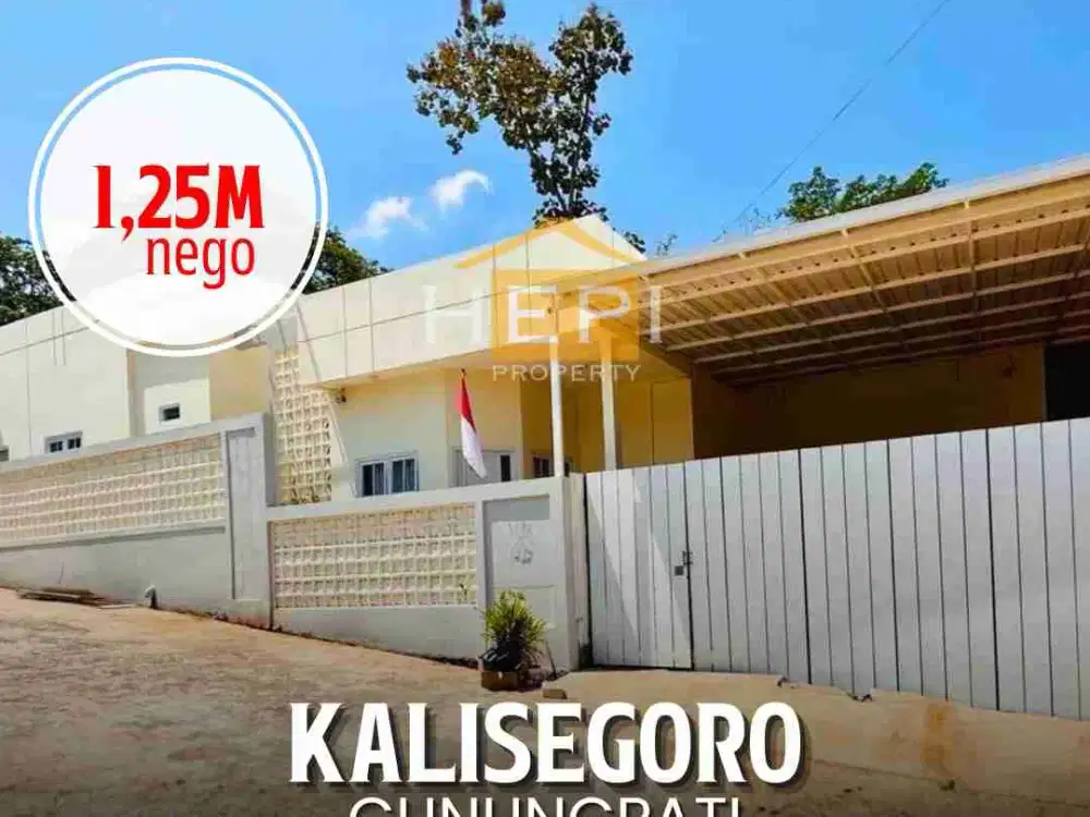 Dijual Rumah Baru Mewah di Kalisegoro Gunungpati Semarang
Hanya 3 menit/ 1 km dari Unnes