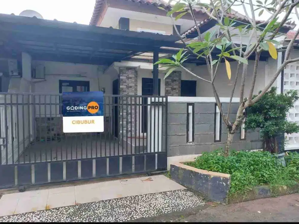 di jual cepat rumah second di cibubur city