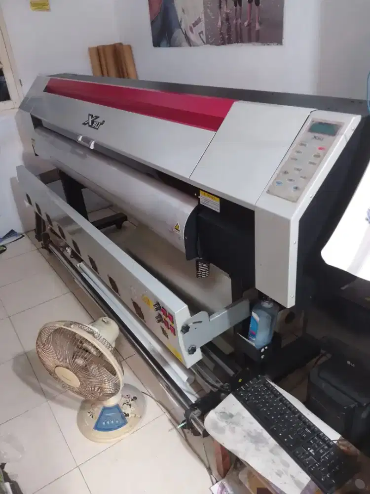 DIJUAL MESIN DIGITAL PRINTING XULY INDOOR DX5 KONDISI SIAP PAKAI HARGA