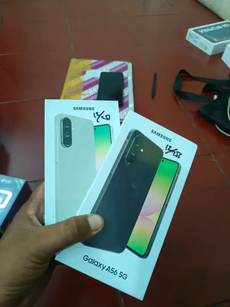 New Samsung galaxy A56 ram12/256 garansi resmi 1 tahun