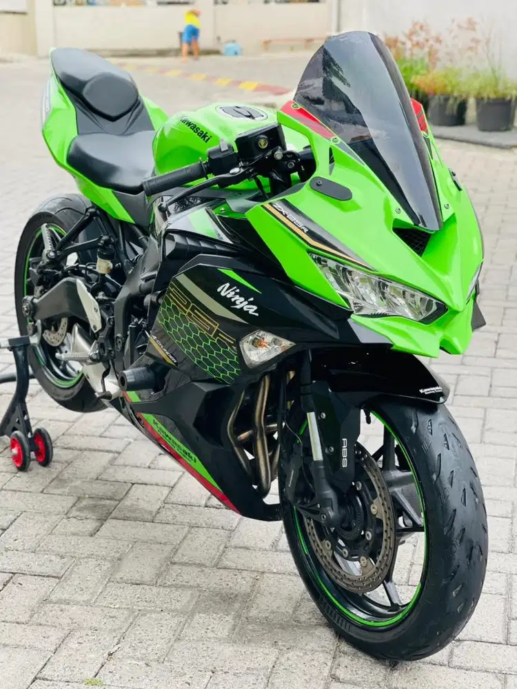 Kawasaki zx25r hijau abs se qs 2021 plat L pajak on zx25 r zx-25r abs