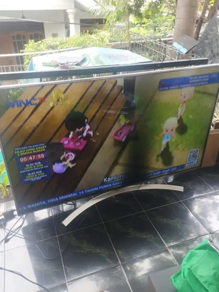 Jual 1 unit tv smart digital 65 inch minus