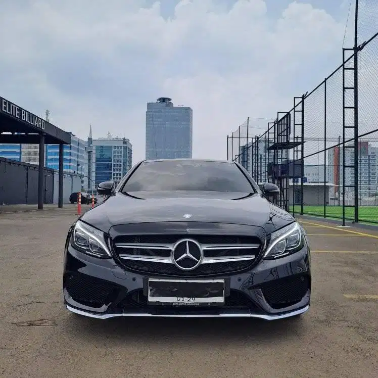 [ Nik 2017 ] Mercedes Benz C250 / C 250 AMG 2017 Hitam Panoramic