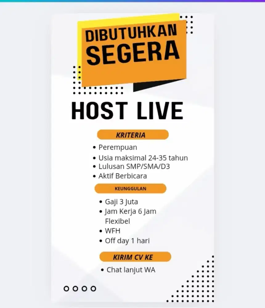 Host Live Streaming