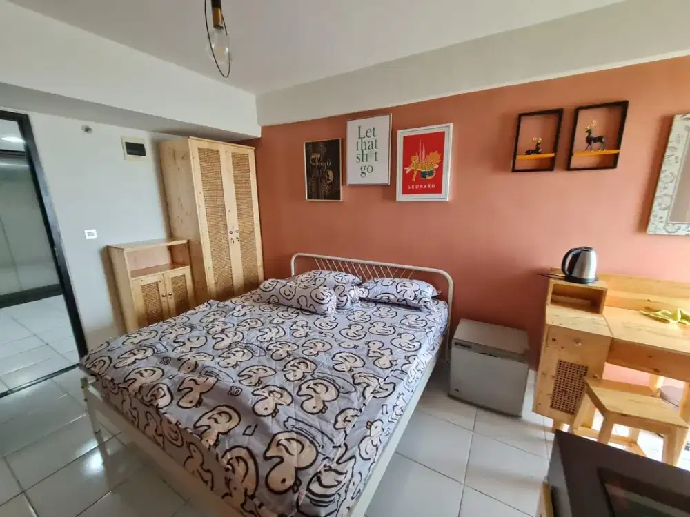 DISEWAKAN APARTEMEN BUNAKEN SENTRALAND UKURAN STUDIO FULLFURNISHED