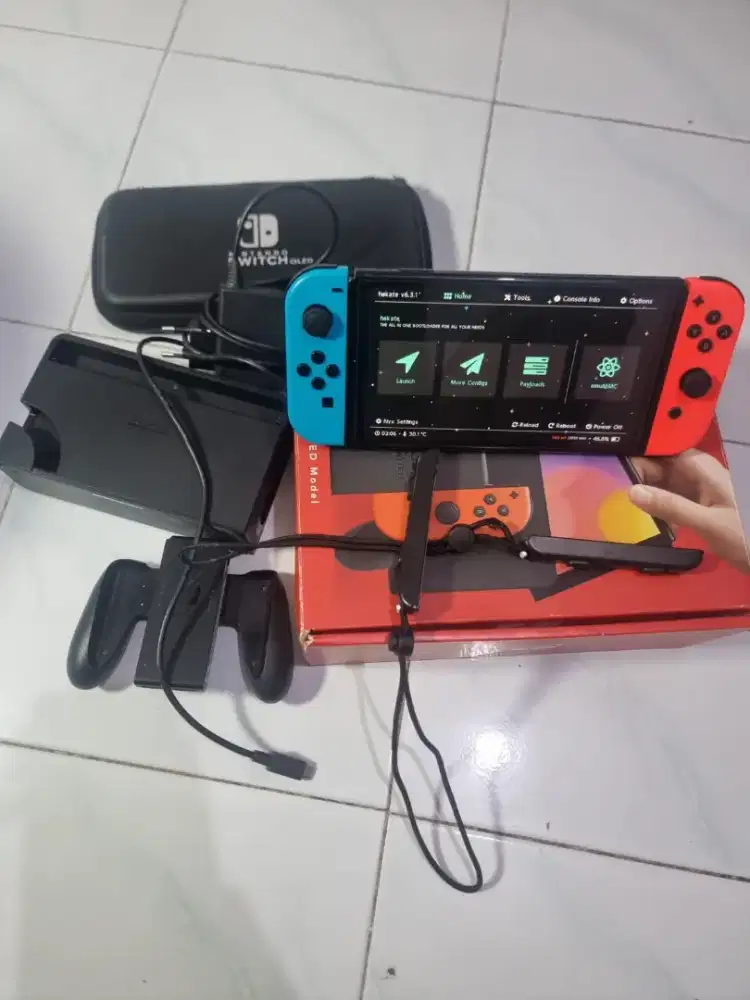 Nintendo switch OLED triple boot