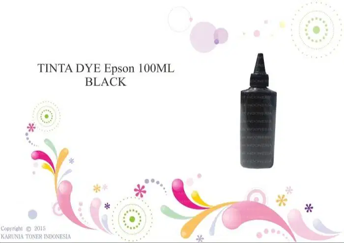 TINTA EPSON 100ML BLACK Berkualitas