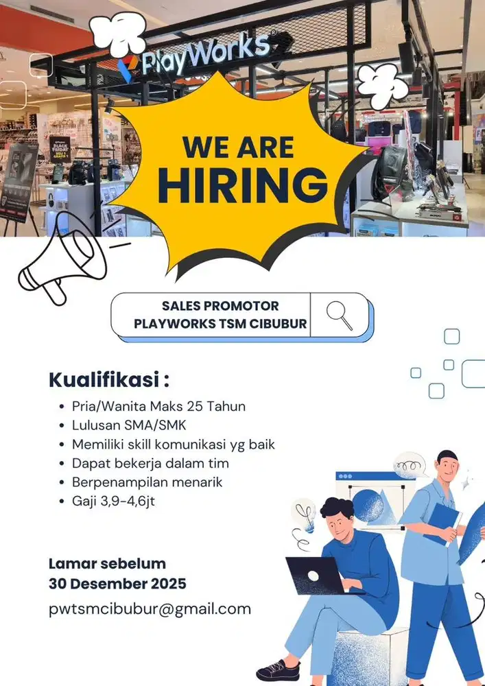 Lowongan Promotor Playworks