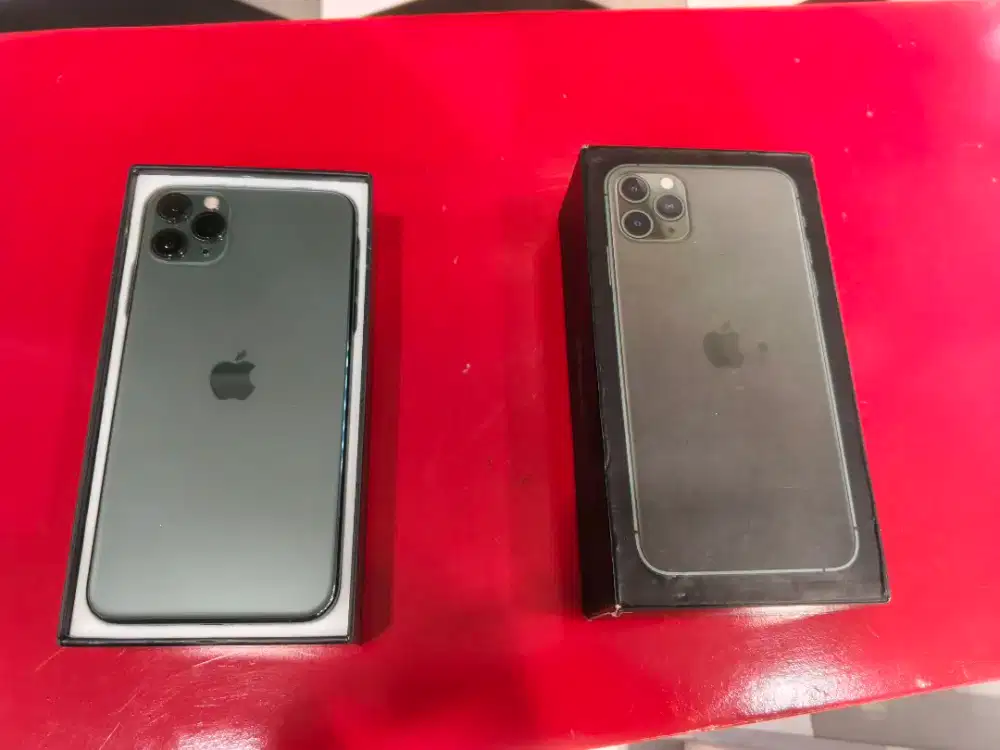 Iphone 11 pro max 256gb murni apa adanya