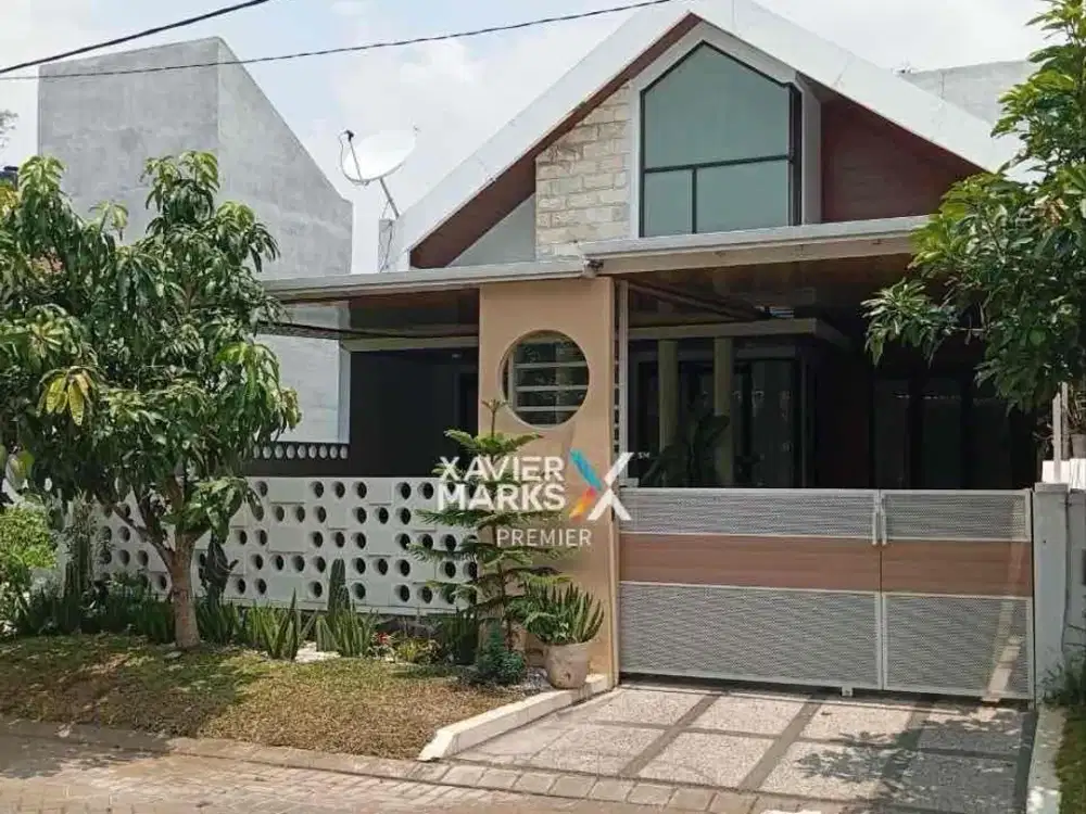rumah mewah full furnished modern klasik 3 kamar greenland tidar malang