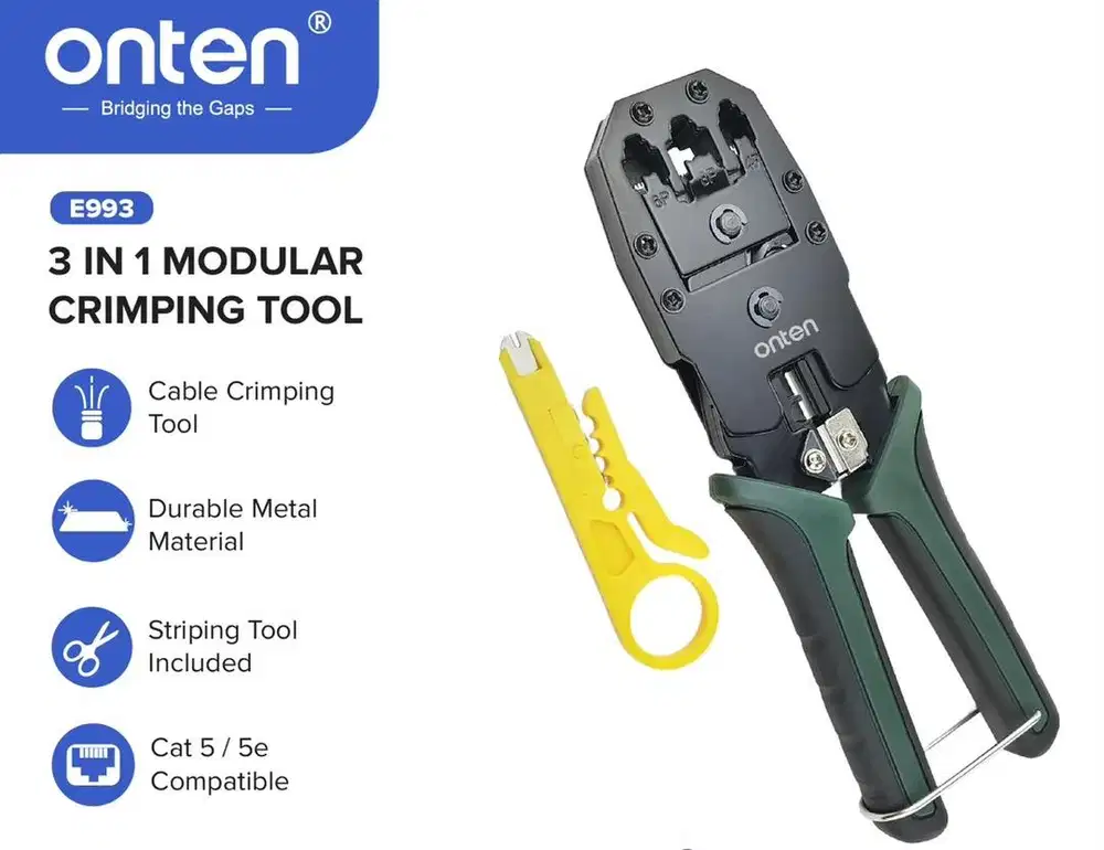 Tang Crimping Tool 3in1 Onten