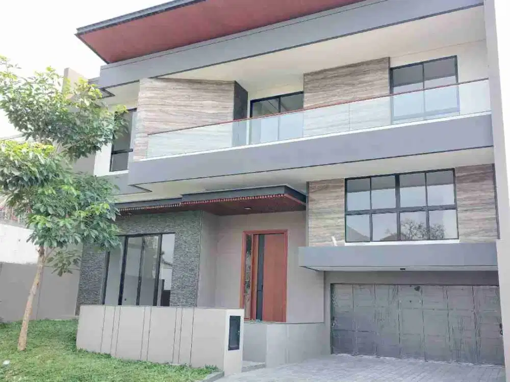 JUAL RUMAH PAKUWON INDAH MINIMALIS BAGUS 2 LANTAI MEWAH BARU GRESS