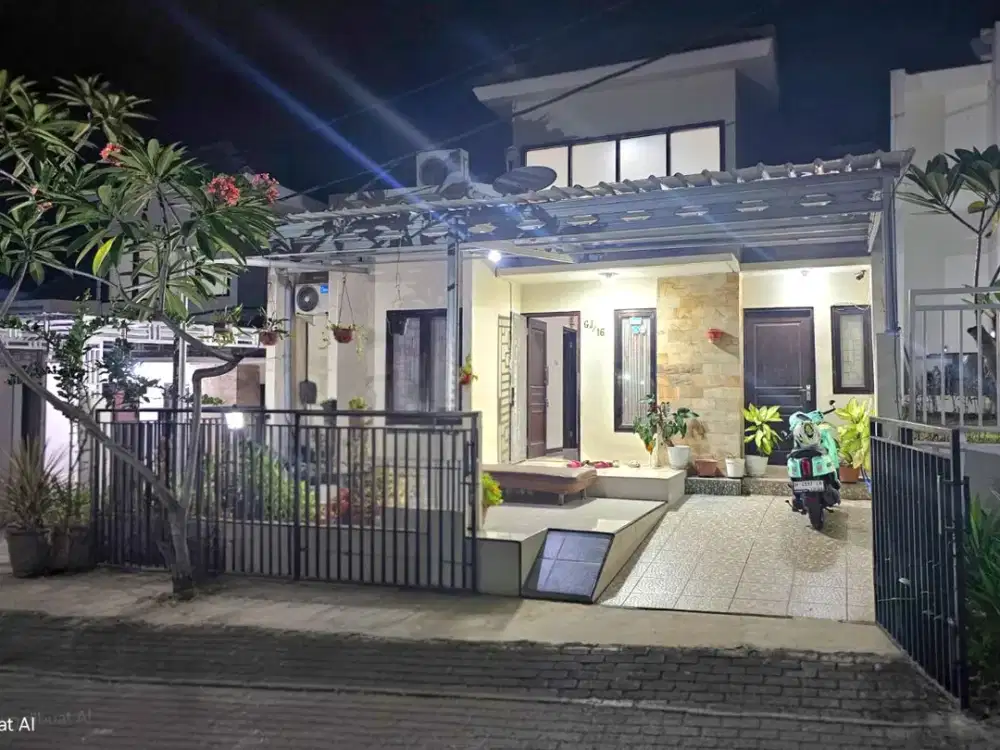 disewakan rumah cantik siap huni cluster bukit kencana meteseh tembalang