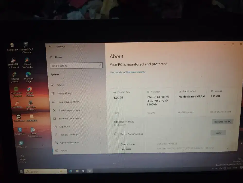 Laptop dell latitude 3330