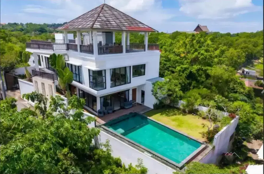 DI JUAL MODERN VILLA DI BALANGAN UNGASAN , BALI , VIEW LAUT