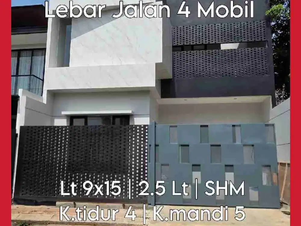 Wilson Brand New Rumah 2.5 Lantai Di Metland Puri