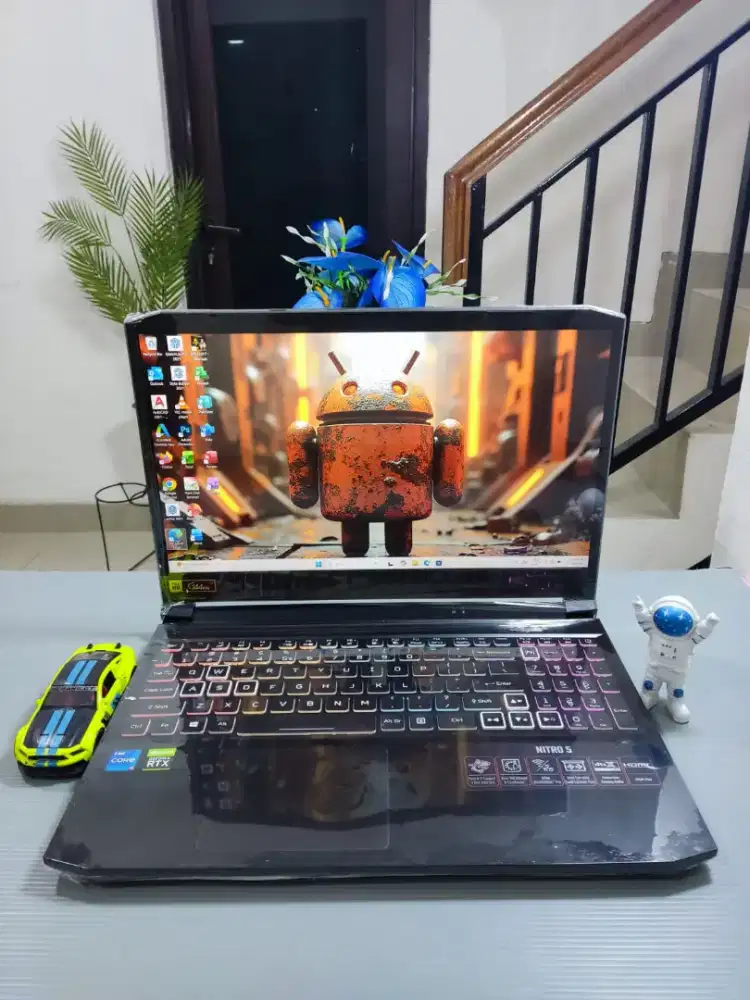 Laptop Acer nitro i5 gen 11 rtx 3050