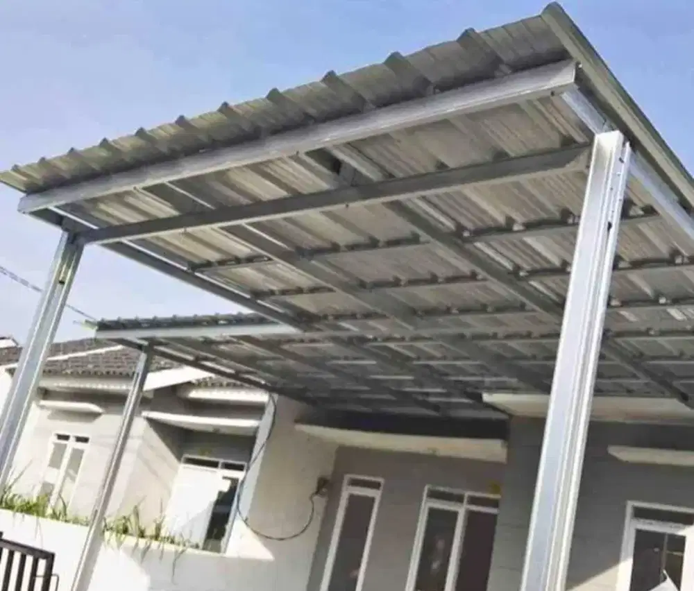 Karnopi baja ringan+atap terpasang murah bergaransi