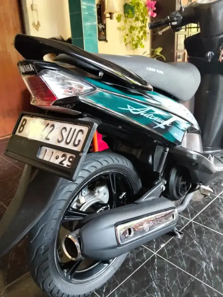 MIO HITAM MULUS 2009 PAJAK BARU DIBAYAR