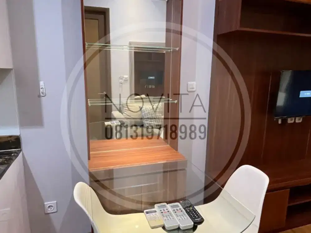 Disewakan Condominium Taman Anggrek Residence Jakarta Barat – 1 BR Fully Furnished Nego