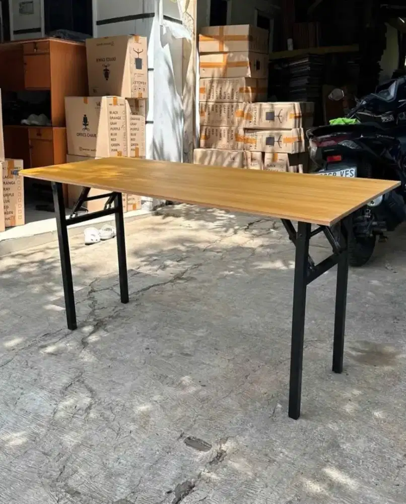 Meja lipat super duper premium