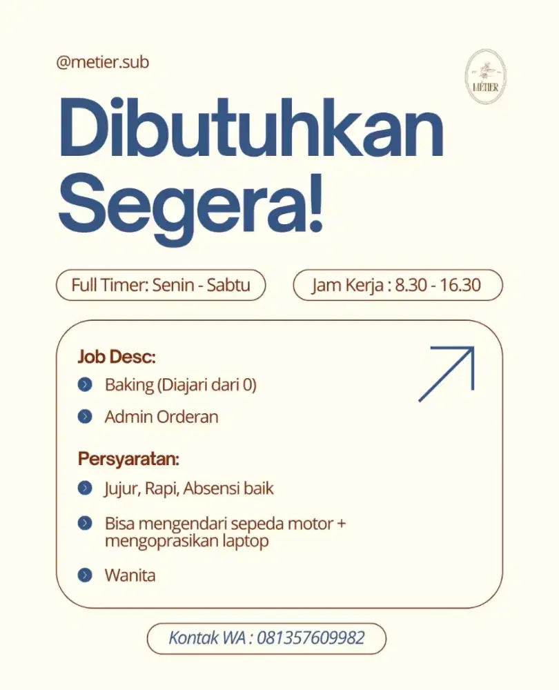 ADMIN + BAKER KUE