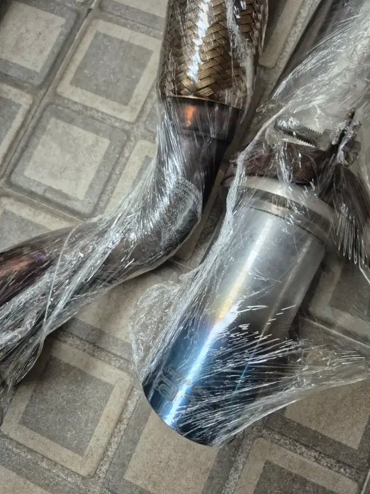 Knalpot tanabe full system brio lama