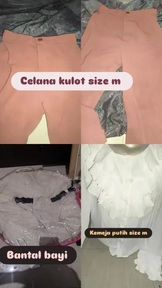Baju baju preloved hood condition