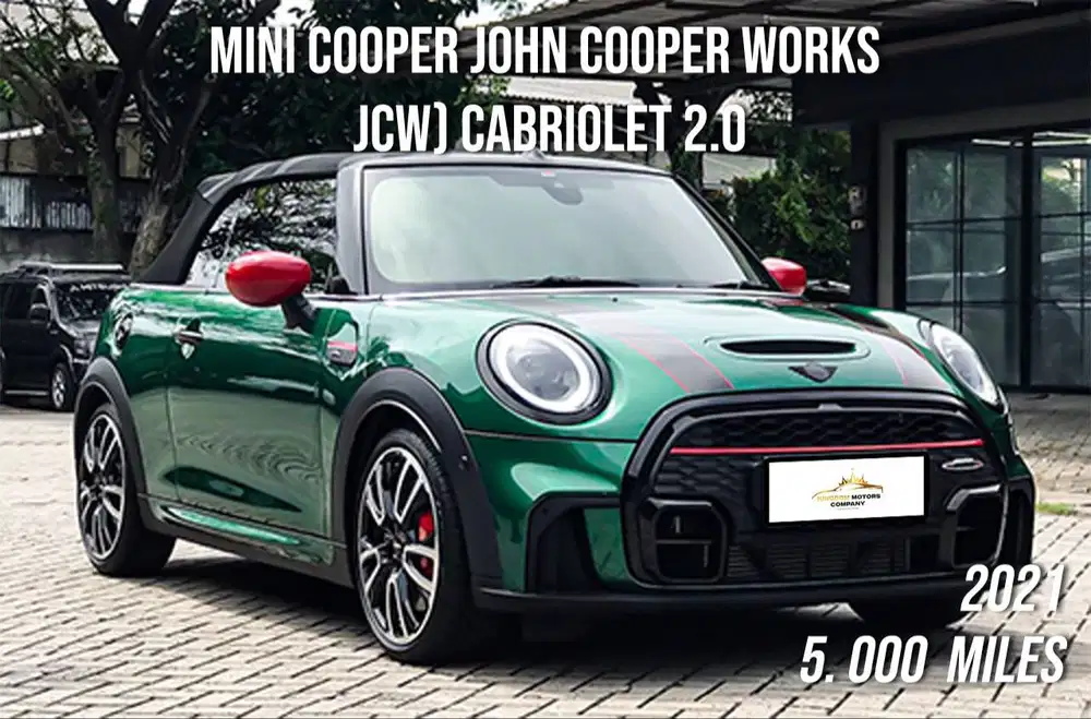 Hot Deals (MINI Cooper John Cooper Works (JCW) Cabriolet 2.0 NIK 2021)