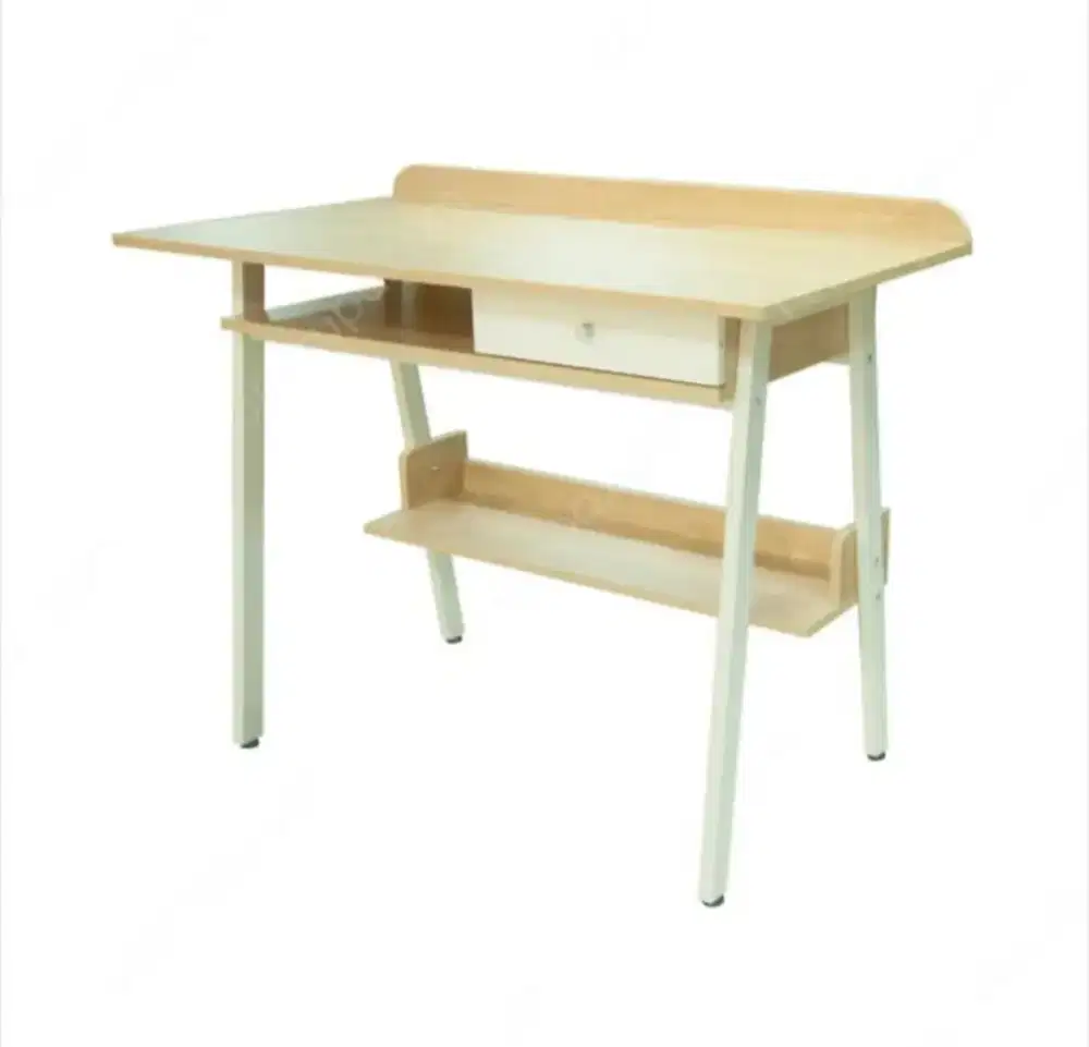 Meja belajar INFORMA (set kursi adjustable)