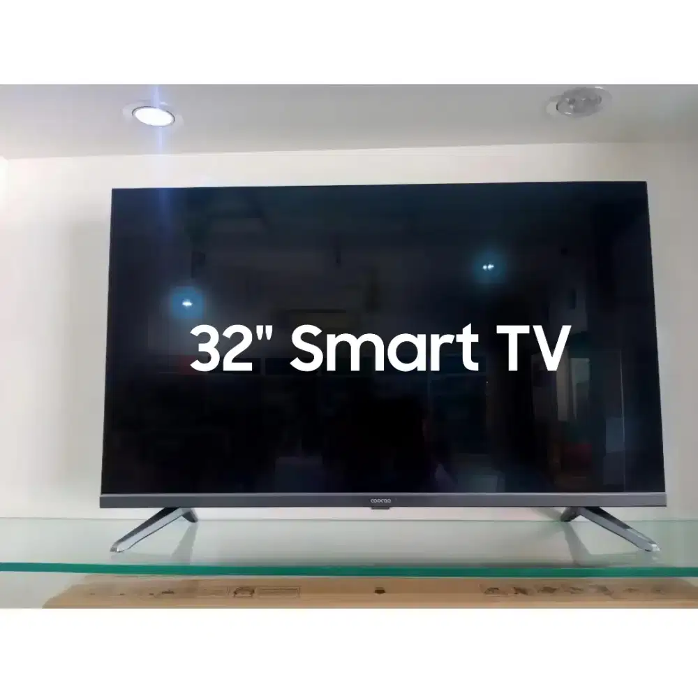 Smart TV Coocaa 32inci - masih baru dan segel