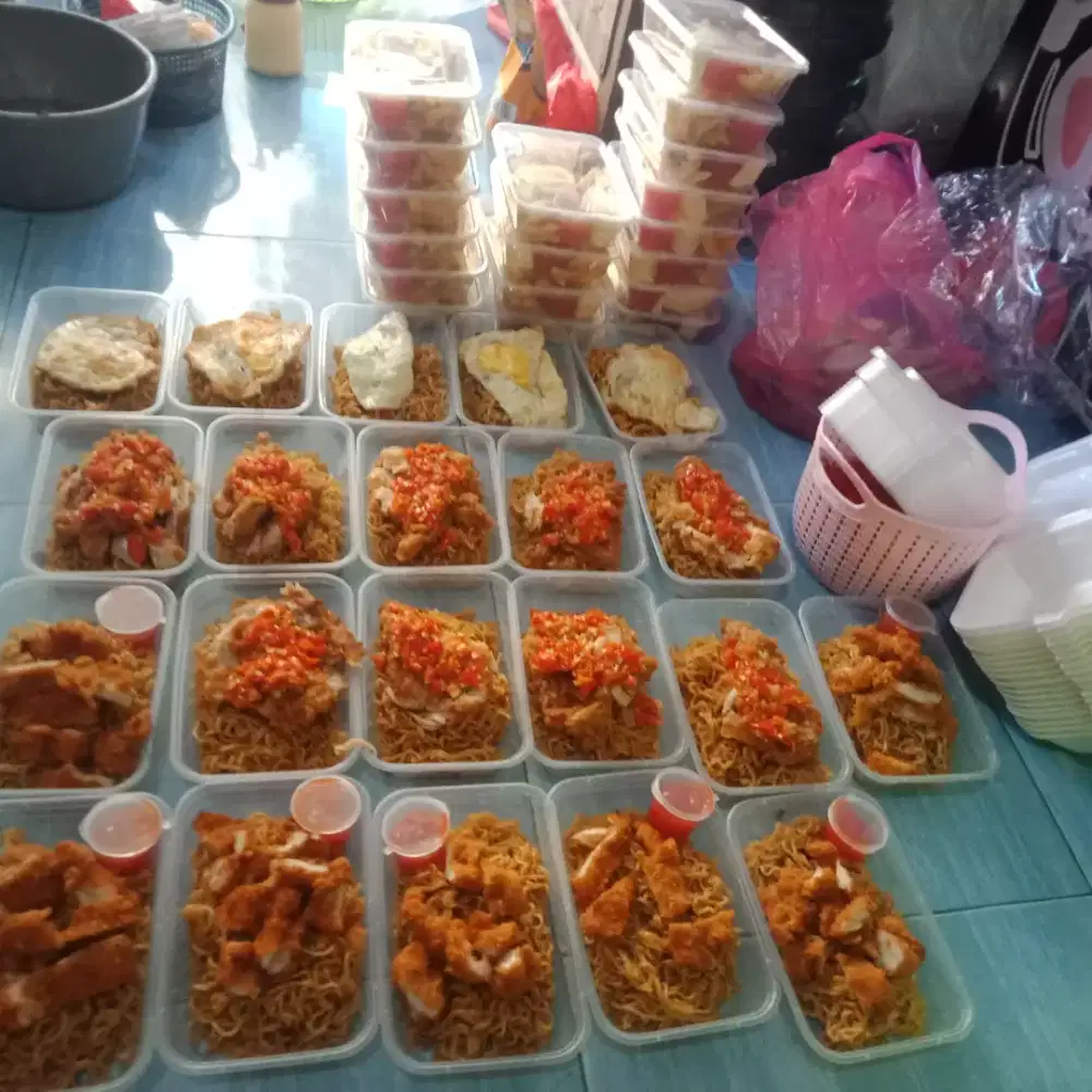 Paket catering harian mulai dari 10rb