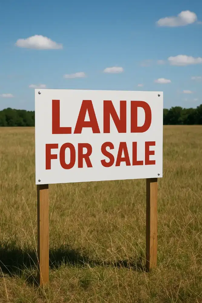 Dijual Kavling Graha Santoso Row Lebar Selatan Barat SHM