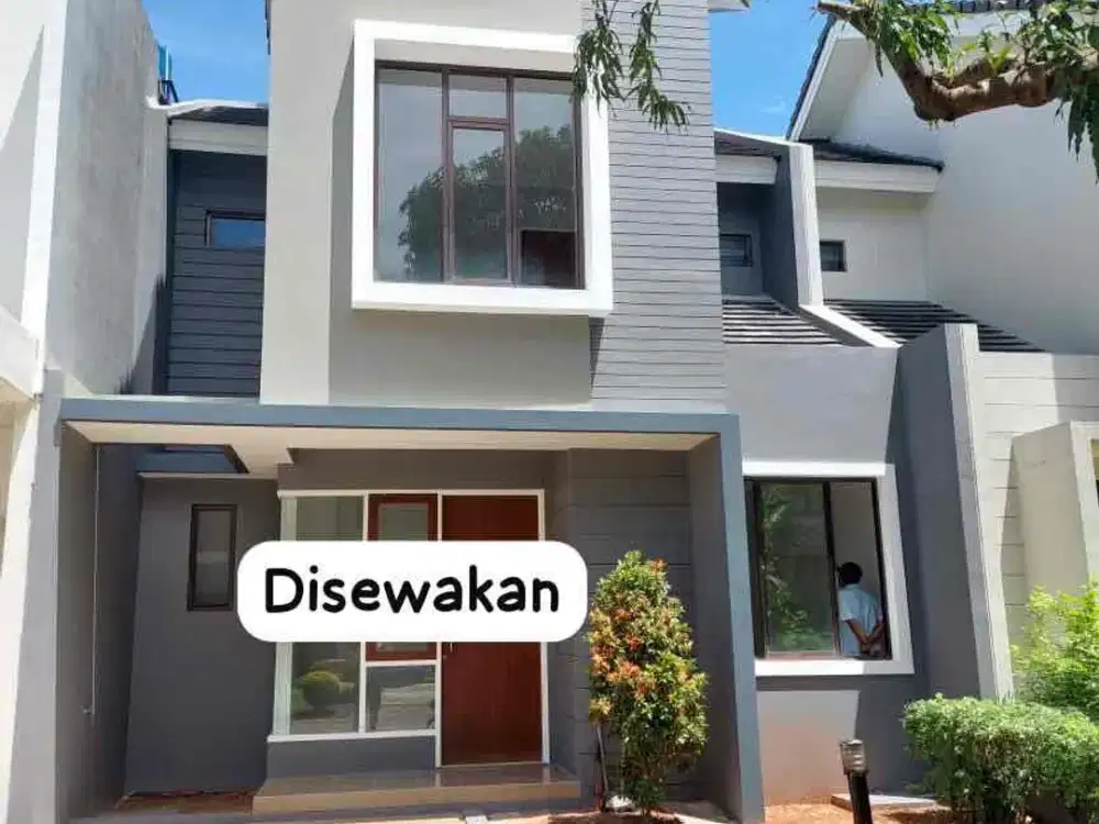 termurah rumah  disewakan  rapi siap huni di foresta dekat ke the breeze , aeon mall , itc , universitas dan banyak lagi