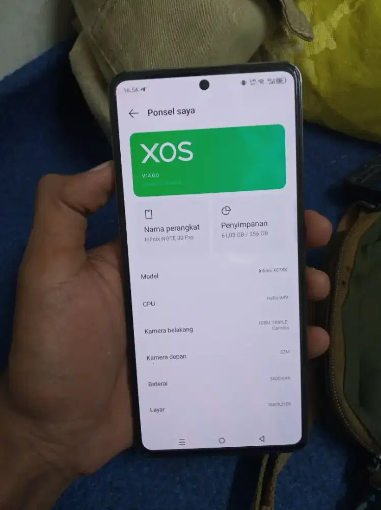 INFINIX NOTE 30 PRO 8+8/256GB