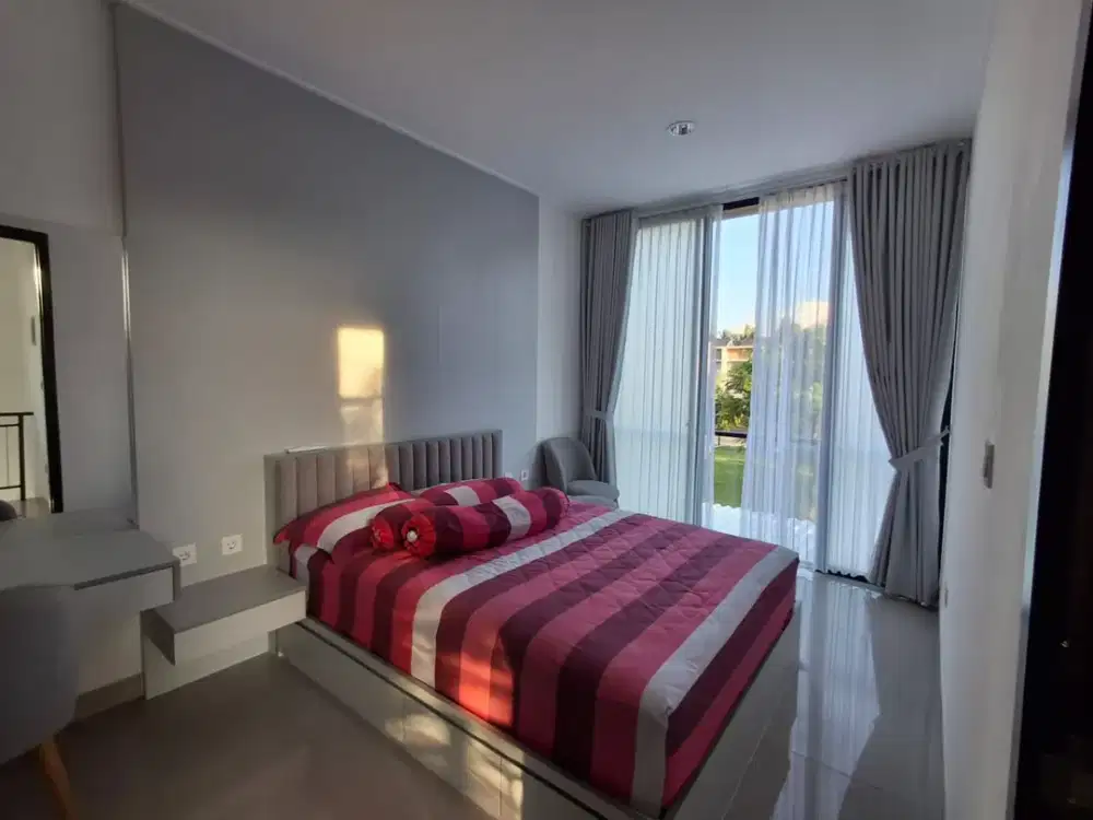 Disewakan Rumah Milenial 6x10 Hoek Full Furnish seperti foto Siap Huni Harga 90 jt/thn