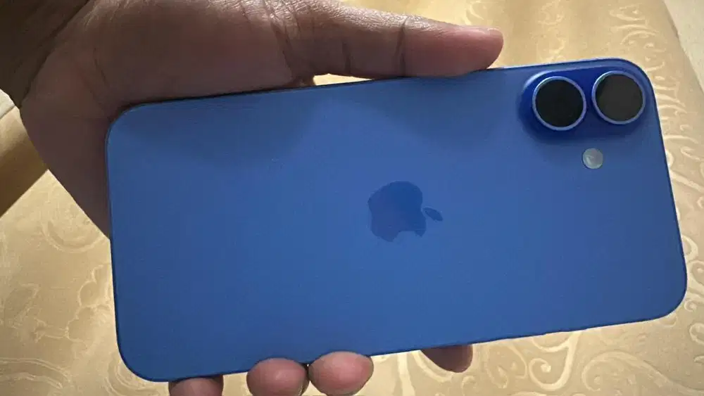 iphone 16 plus su rsim mulus banget 128gb