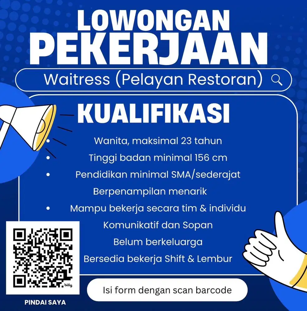 Loker restoran untuk wanita
