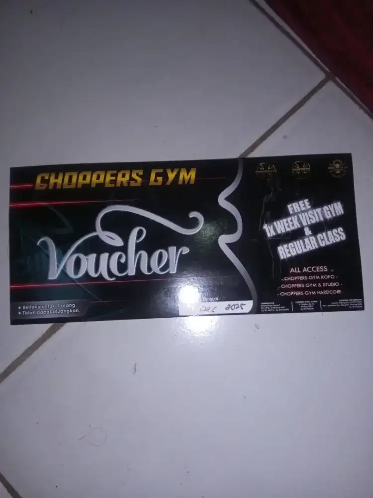 Chopper acces gym