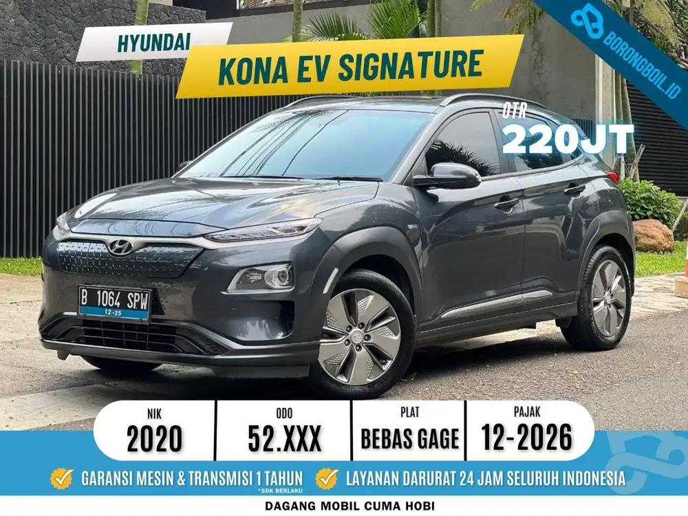 Hyundai Kona EV Signature 2020 Listrik ISTIMEWA BERGARANSI