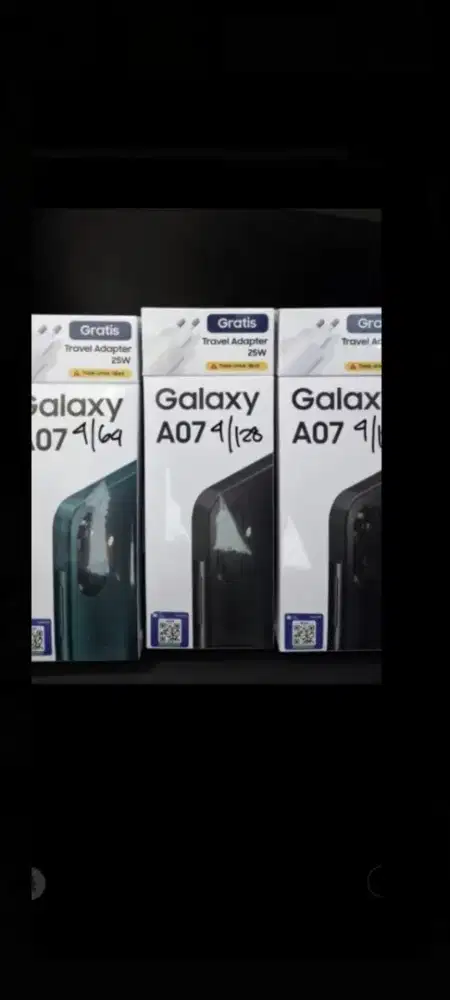 Samsung galaxy A07 ram 8gb 256gb dan4/64 resmi