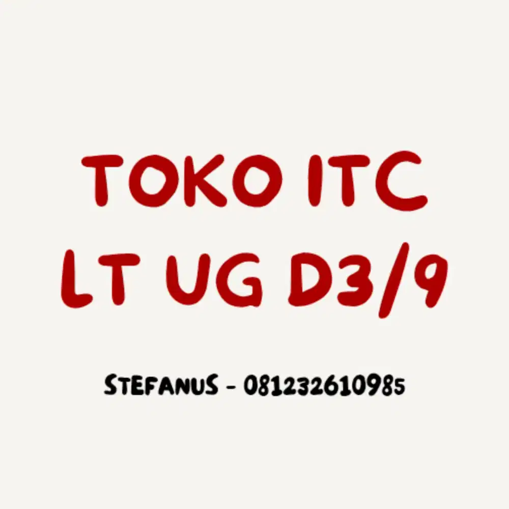 JUAL CEPAT TOKO ITC STRATEGIS DAN TANAH SIMPANG NUNGKI CERBON BANTUIL