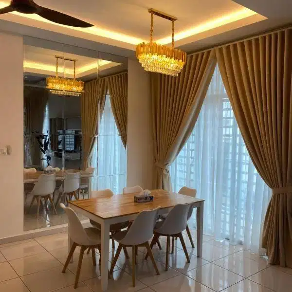 Pusat Tirai Gorden Jendela Gordyn Mewah Hordeng Model Terbaru Murah