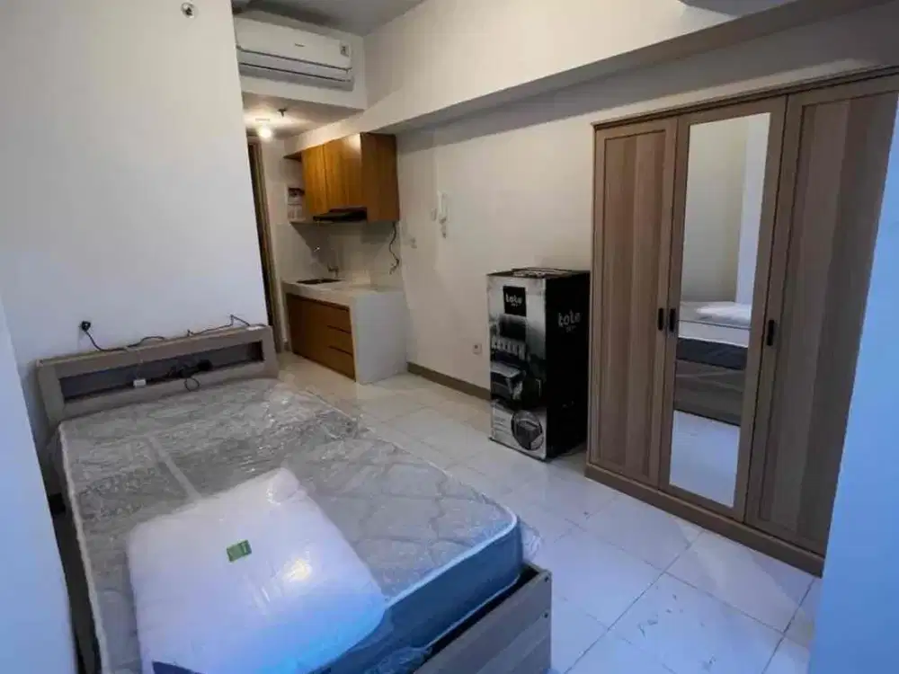 Disewakan Apartemen Tokyo Riverside Pik2 studio furnish 16jt/thn