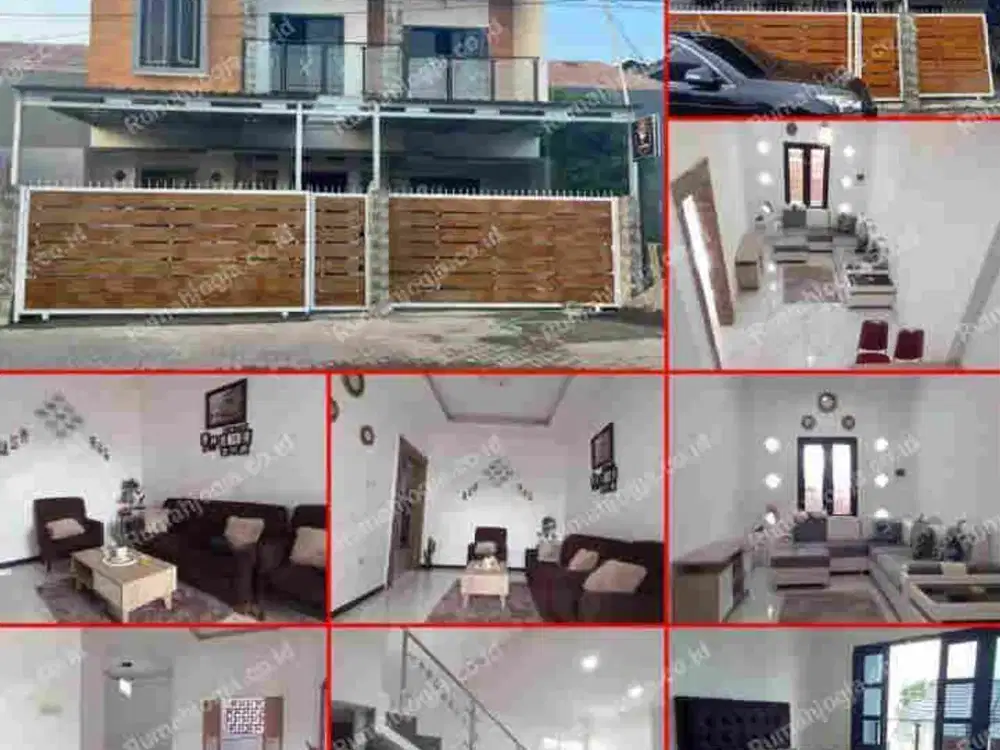 Rumah 2 lantai dlm cluster dkt jln raya tajem dibawah pasaran BU