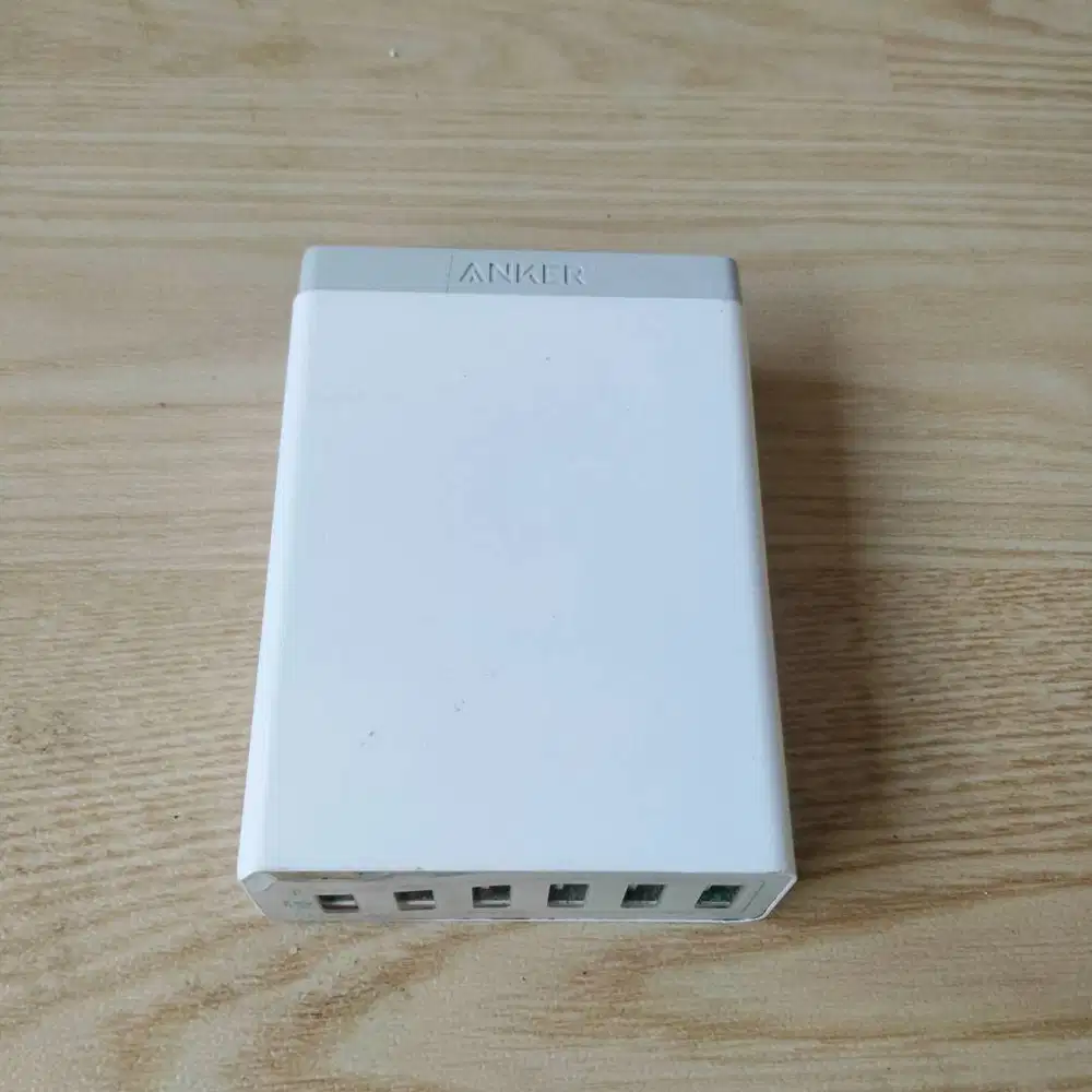 Anker Wall Charger Powerport 6 A2123 USB 60W Original