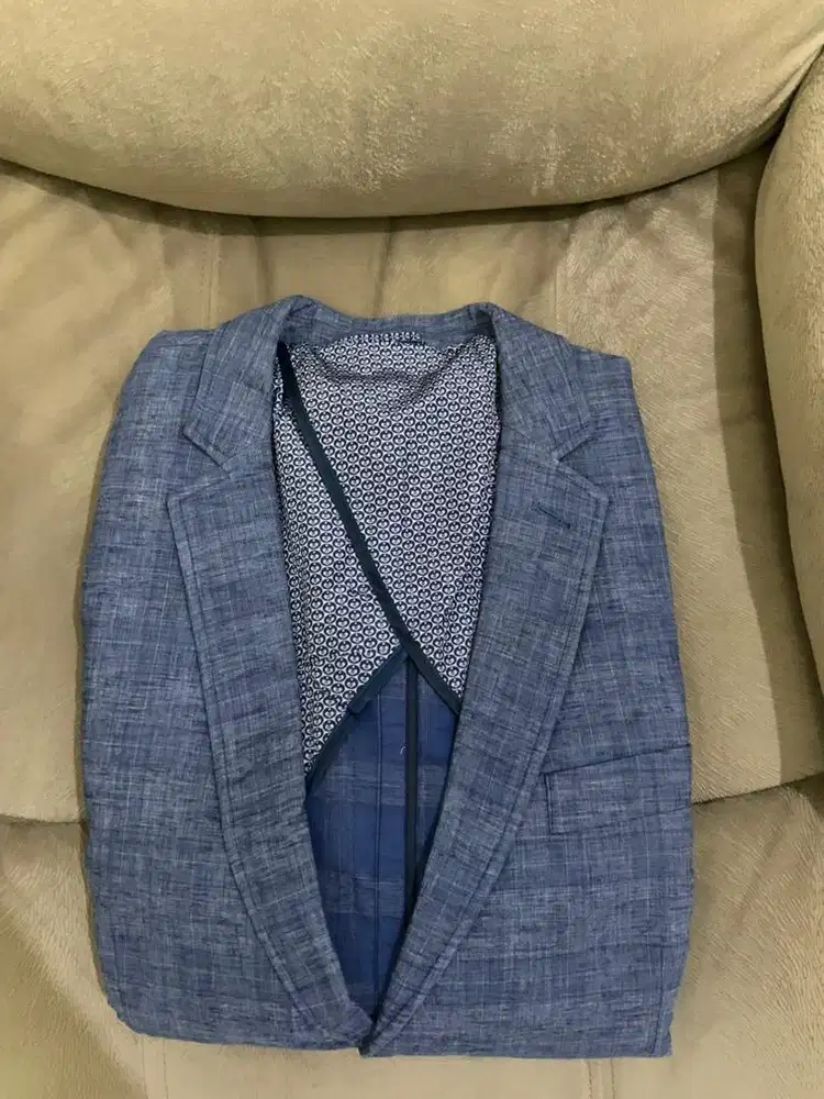 Dkny Blue Casual Blazer